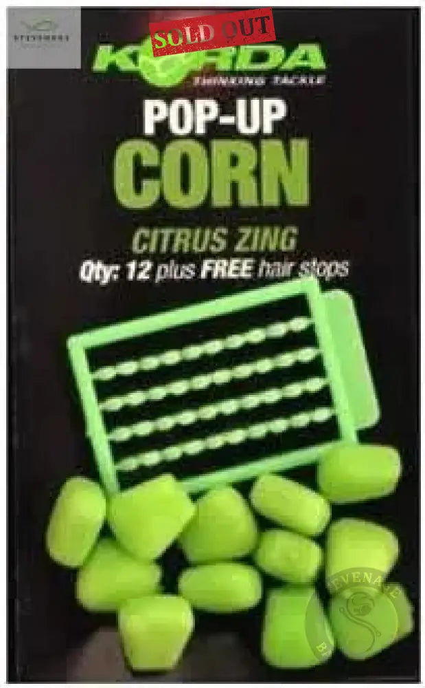 Korda Pop-Up Corn Citrus Zing KORDA