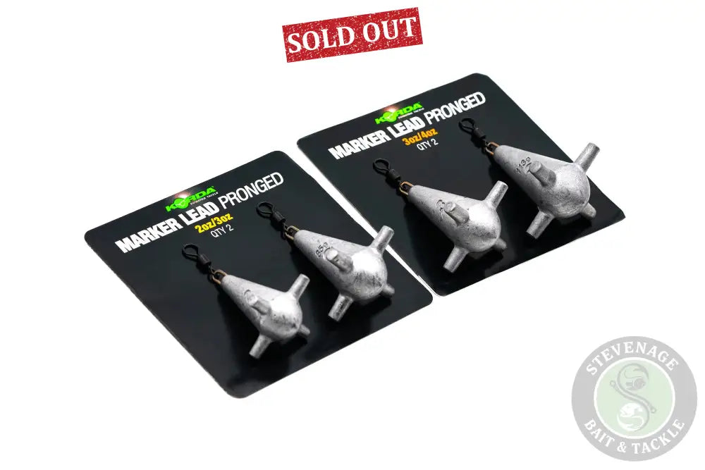 Korda - Pronged Marker Lead 2oz & 3oz 070 Baiting & Feature Finding