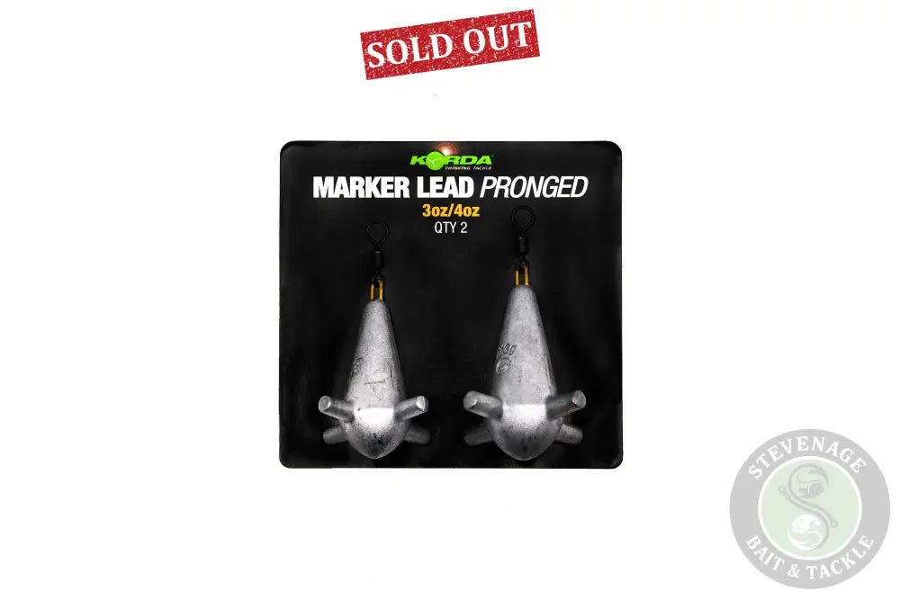 Korda - Pronged Marker Lead 2oz & 3oz 070 Baiting & Feature Finding