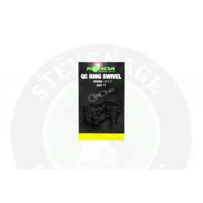 Korda - Quick Change Ring Swivel Round Size 11 KORDA