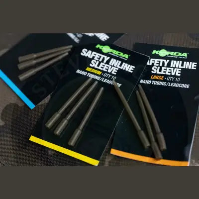 Korda - Safety Inline Sleeve Nano Tubing/Leadcore | Small KORDA