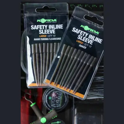 Korda - Safety Inline Sleeve Nano Tubing/Leadcore | Small KORDA