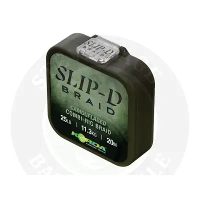 KORDA -Slip-D Braid 25lb 20m 055 Lines & Hooklinks