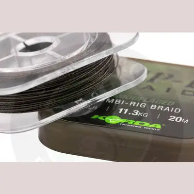 KORDA -Slip-D Braid 25lb 20m 055 Lines & Hooklinks