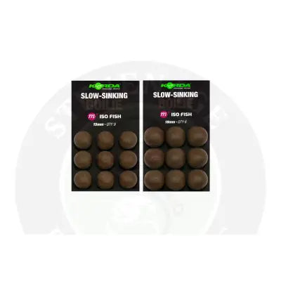 Korda -Slow Sinking Boilie | ISO Fish 15mm KORDA