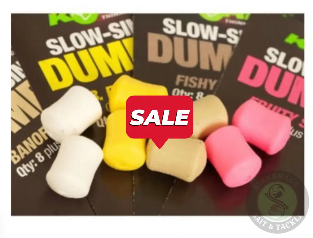 KORDA -Slow Sinking Dumbell | x10 Banoffee (8mm) 035 Fake Food