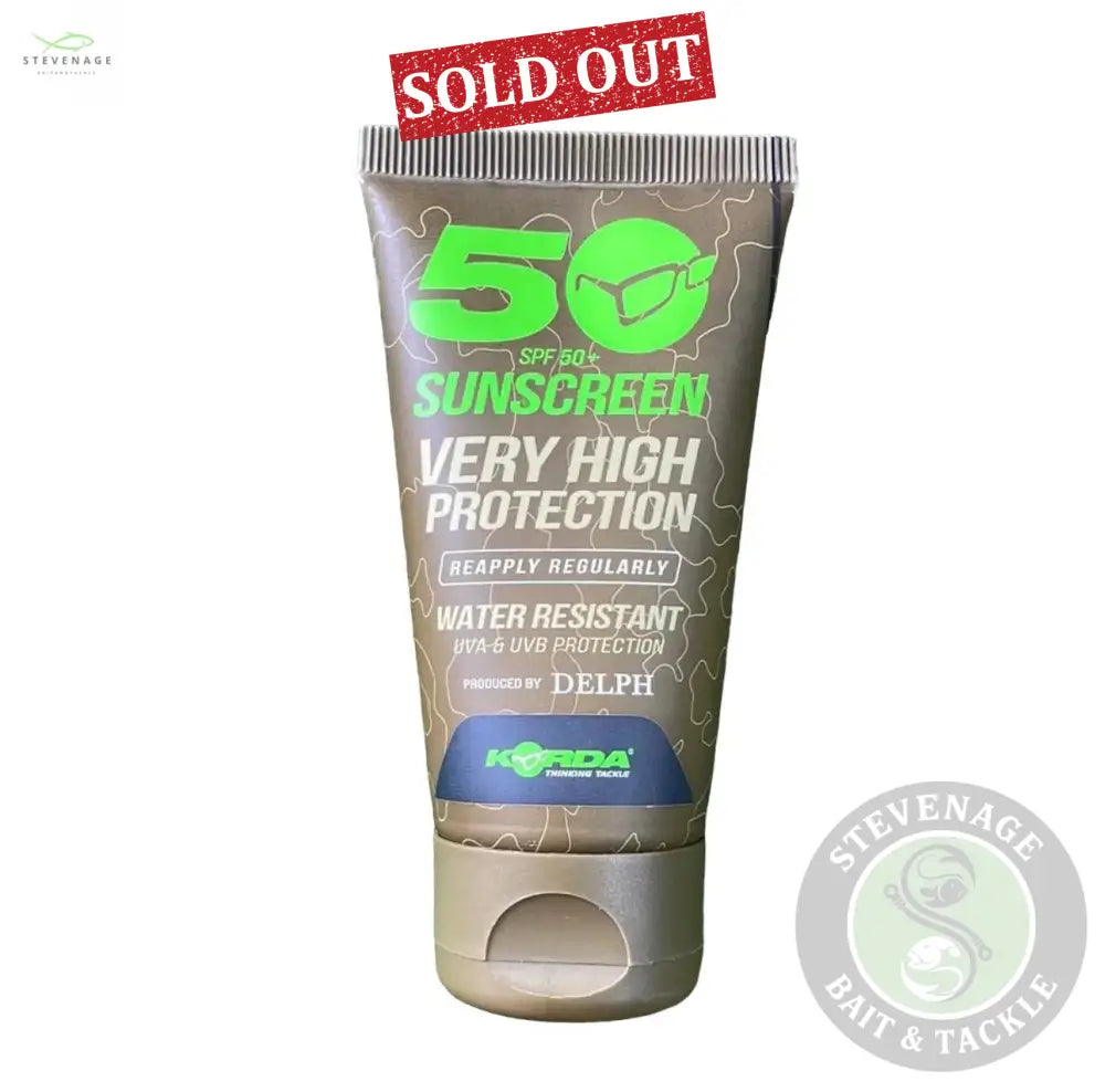 KORDA - SUNSCREEN SPF50 50ML UNFRAGRANCED KORDA