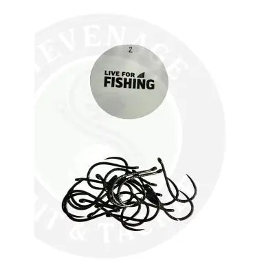 Black carp barbless hooks with textured metallic finish live for fishing barbless hooks 20pcs pack