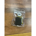 Live for fishing black textured boilie stops rack with yellow accents in clear plastic for specialist carp hooks