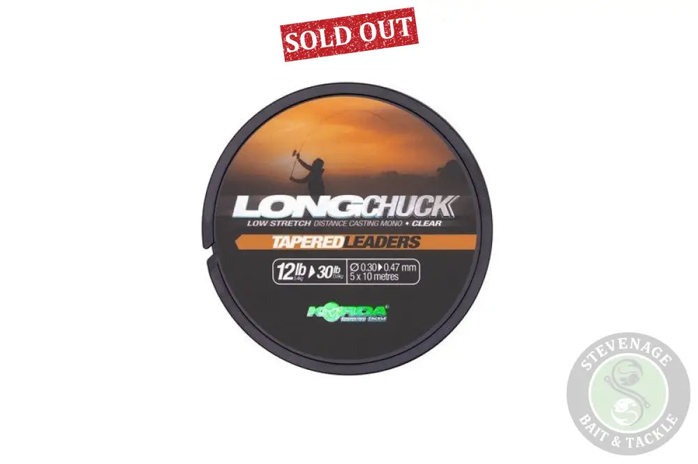 LongChuck Tapered Leaders 10-30lb/0.27-0.47mm 055 Lines & Hooklinks