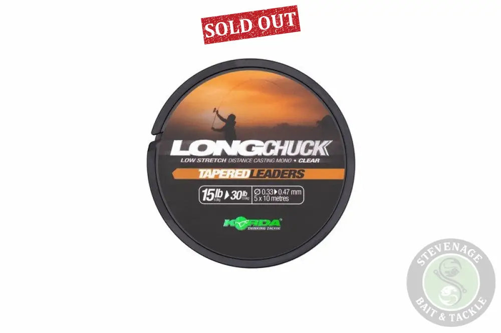 LongChuck Tapered Leaders 10-30lb/0.27-0.47mm 055 Lines & Hooklinks