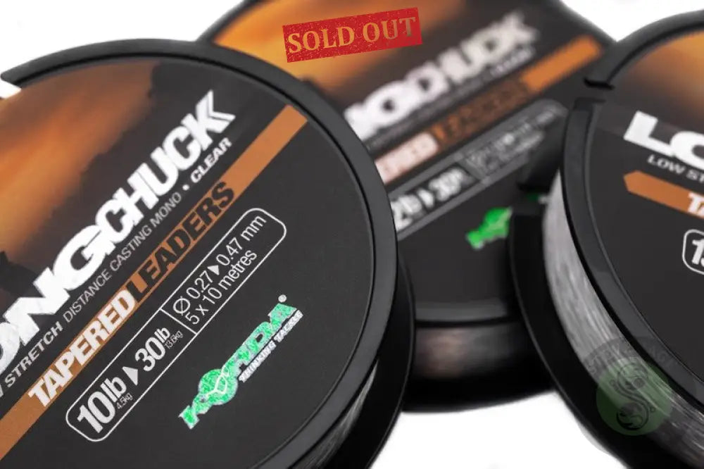 LongChuck Tapered Leaders 10-30lb/0.27-0.47mm 055 Lines & Hooklinks