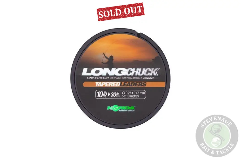 LongChuck Tapered Leaders 10-30lb/0.27-0.47mm 055 Lines & Hooklinks