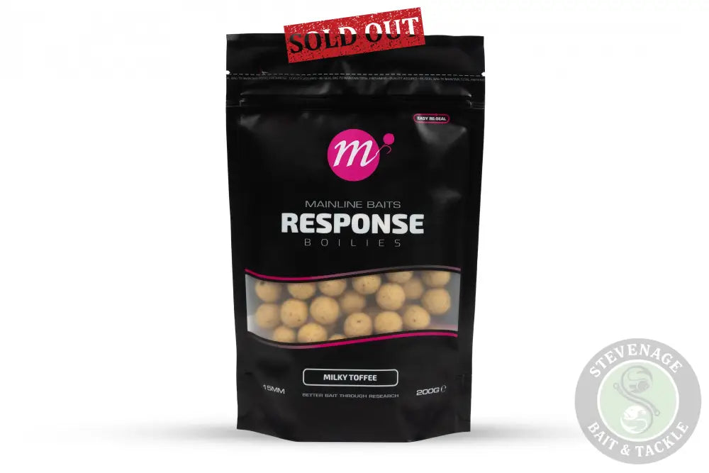 MAINLINE BAITS Response Milky Toffee - 15mm Handy Pack 200g 230 Response