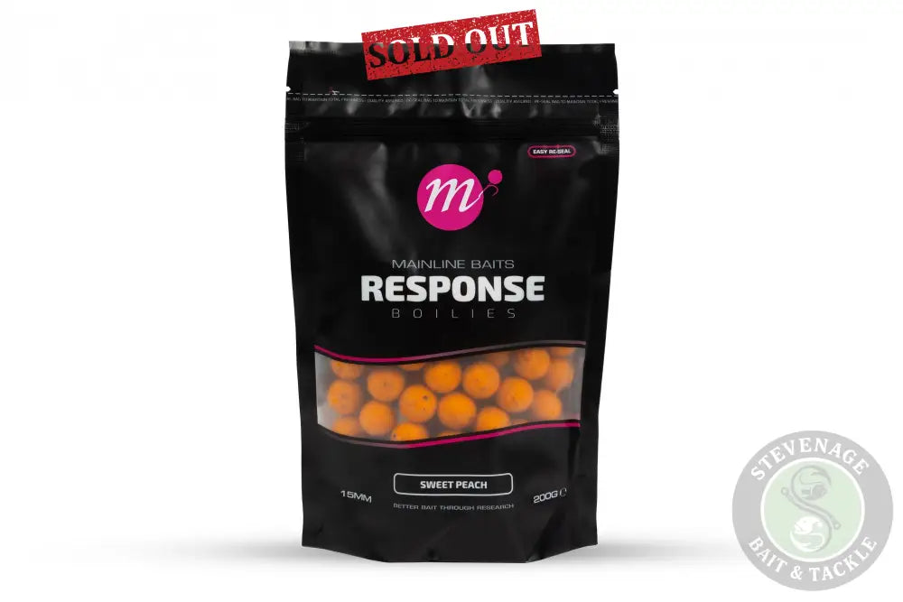 MAINLINE BAITS Response Sweet Peach - 15mm Handy Pack 200g 230 Response
