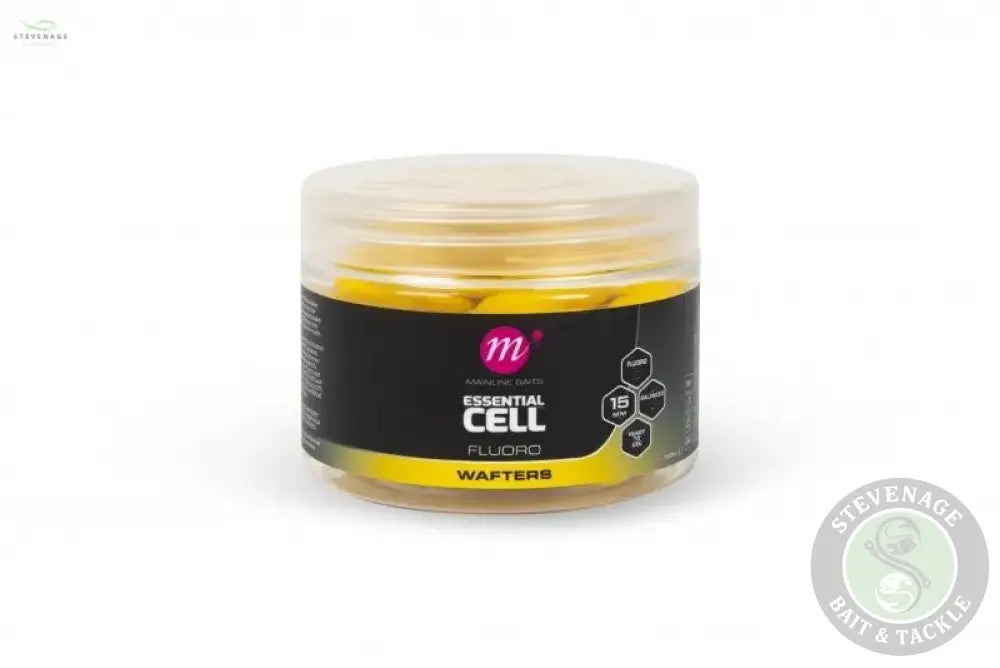 Mainline Carp - Essential Cell Fluoro Wafters - 15mm MAINLINE