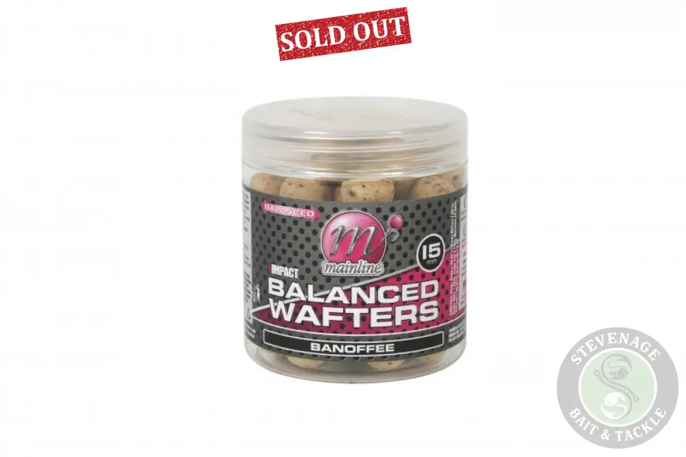 Mainline Carp - Hi Impact Banoffee 12mm Wafter 240 Hookbaits