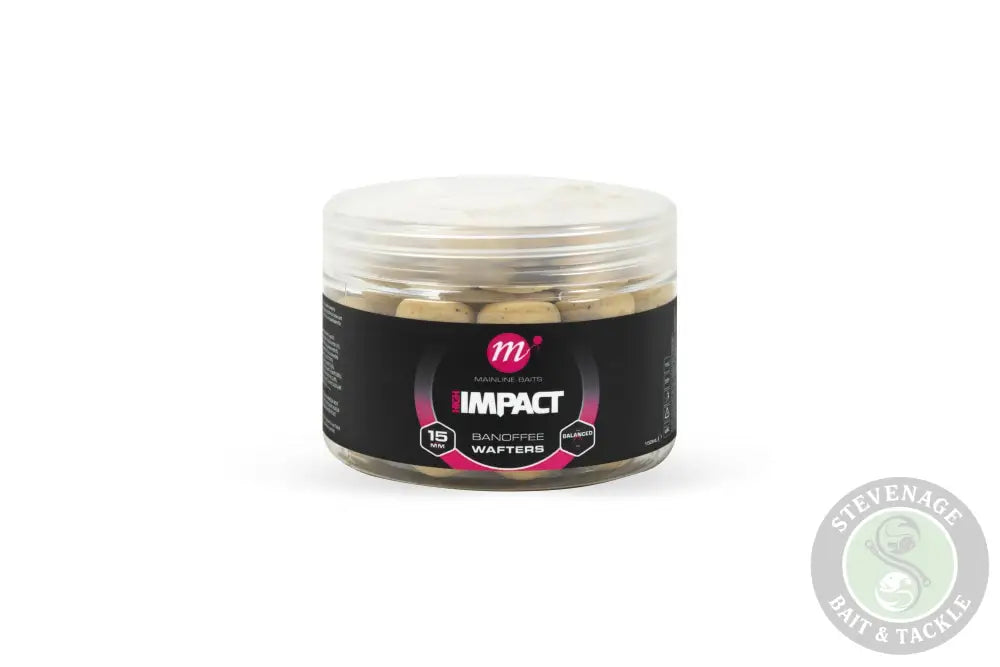 Mainline Carp - Hi Impact Banoffee 15mm Wafter 240 Hookbaits
