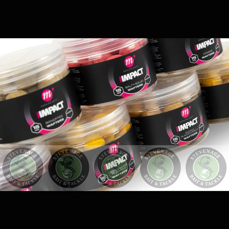 Load image into Gallery viewer, Mainline Carp - Hi Impact Banoffee 15mm Wafter 240 Hookbaits
