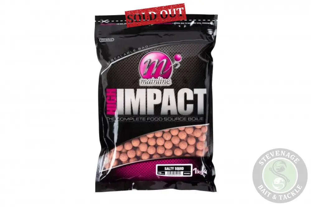 Mainline Carp - Hi Impact Salty Squid 15mm 3kg 210 Hi Impact