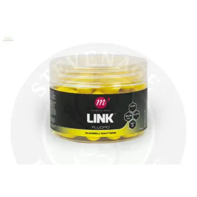 Mainline Carp - Link Fluoro Dumbell Wafters - 12 x 15mm MAINLINE