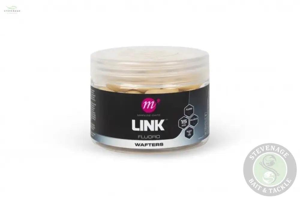 Mainline Carp - Link Fluoro Wafters - 15mm - Yellow MAINLINE