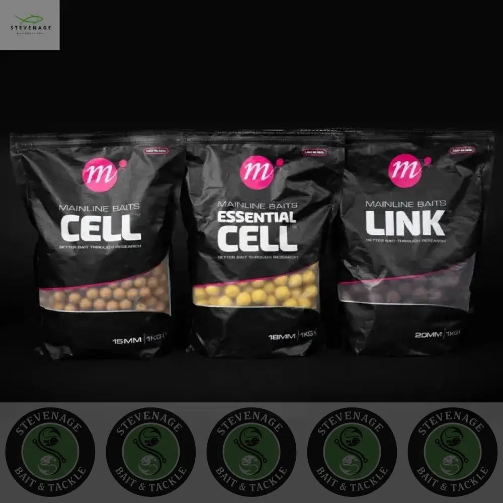 Mainline Cell Shelf Life Fishing Boilies 1KG MAINLINE