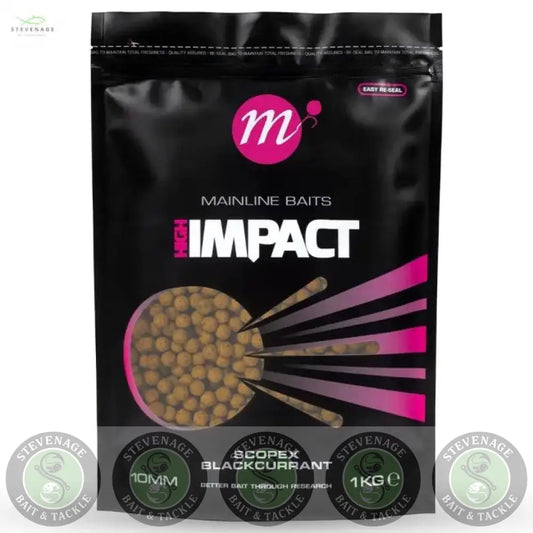 Mainline - Hi Impact Shelf Life Scopex Blackcurrant - 10mm - 1kg MAINLINE