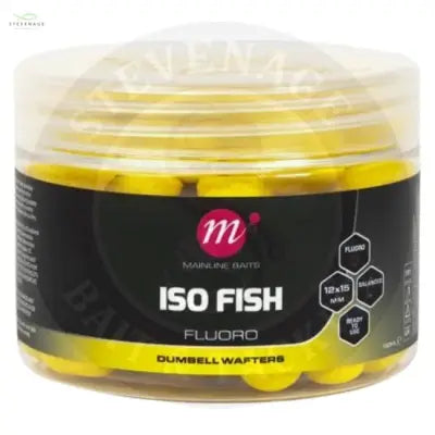 Mainline - ISO Fish Dumbell Wafters - 12 x 15mm MAINLINE