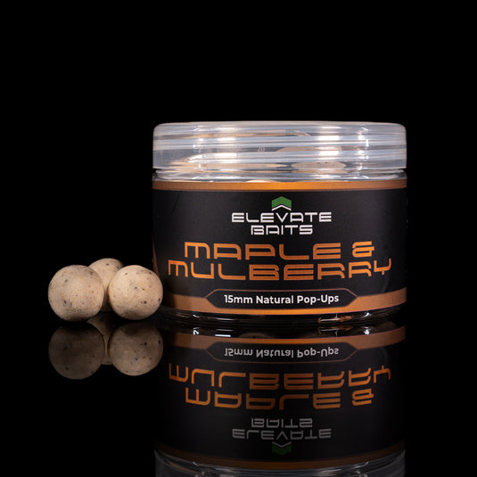 Elevate Baits -Maple and Mulberry Natural Popups