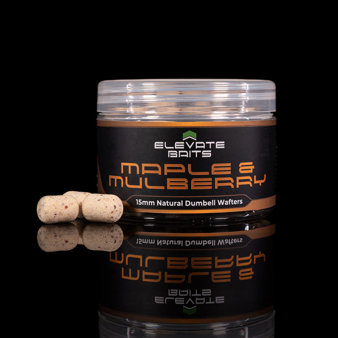 Elevate Baits -Maple and Mulberry Dumbell Wafters