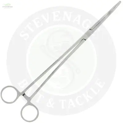 NGT 10" Forceps - Stainless Steel Curved NGT