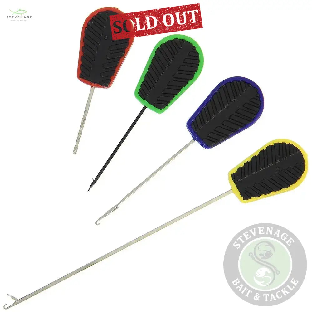 NGT 4pc Soft Grip Tool Set - PVA Long, PVA Short, Baiting Needle and Drill NGT