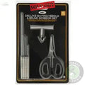 NGT 6pc Stainless Tool Set - 4 Needles, Braid Scissors and Knot Puller NGT