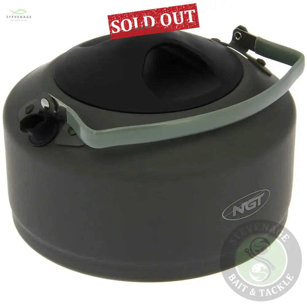 NGT Aluminium Outdoor Kettle - 1.1 litre Gun Metal NGT