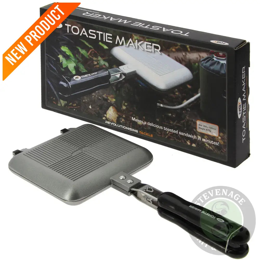 NGT Bankside Sandwich Toaster - Gun Metal (Small) NGT