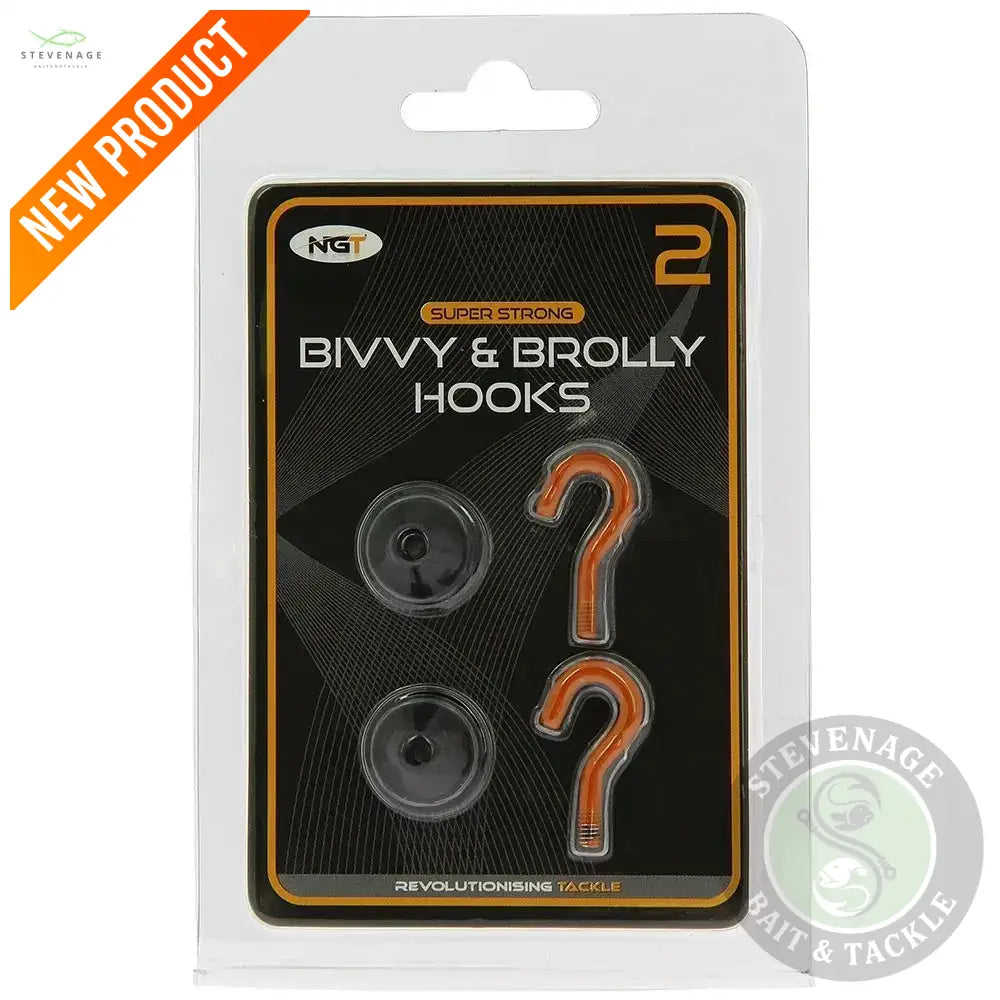 NGT Bivvy Hooks - Magnetic Twin Pack NGT