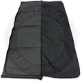 Black ngt deluxe catfish unhooking mat with durable fabric and reinforced stitching in 135cm folding design