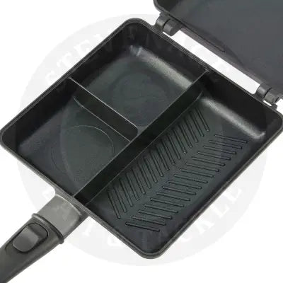 NGT Dynamic Grill - 3 Way Pan with Lid and Removeable Handles NGT