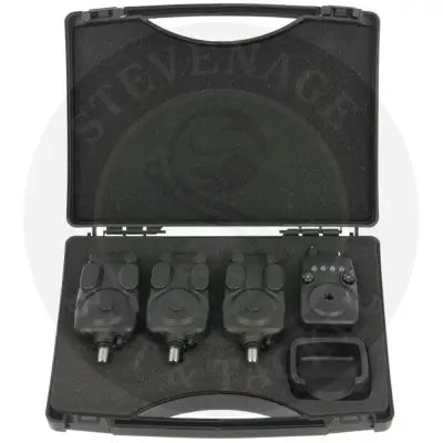 NGT Dynamic MK2 3pc Wireless Alarms - Adjustable Volume Tone Sensitivity and light with Receiver and Alarm Covers NGT