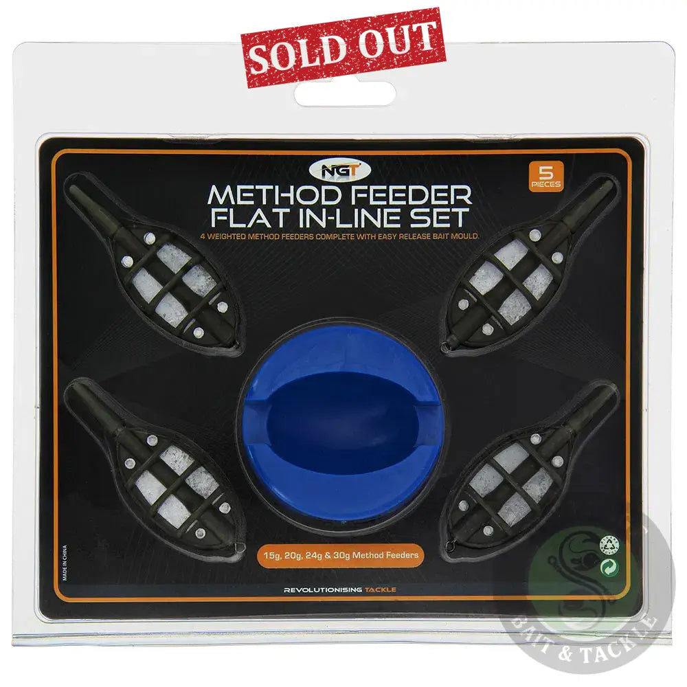 NGT Method Feeder Set - 4 Inline Feeders and Mould NGT