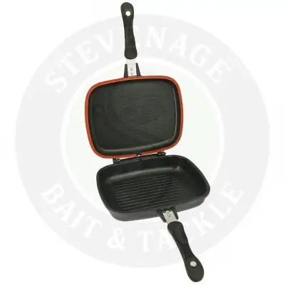 NGT Outdoor Double Grill Pan - Non Stick Die Cast Aluminium NGT
