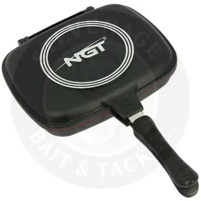 NGT Outdoor Double Grill Pan - Non Stick Die Cast Aluminium NGT
