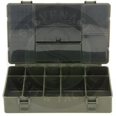 NGT Profiler Tackle Box - Complete Terminal Tackle and Accessory Carp Tackle Box System NGT