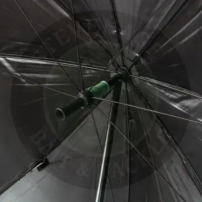 NGT Umbrella - 50’’ Black Match Brolly with Taped Seams and Nylon Case NGT