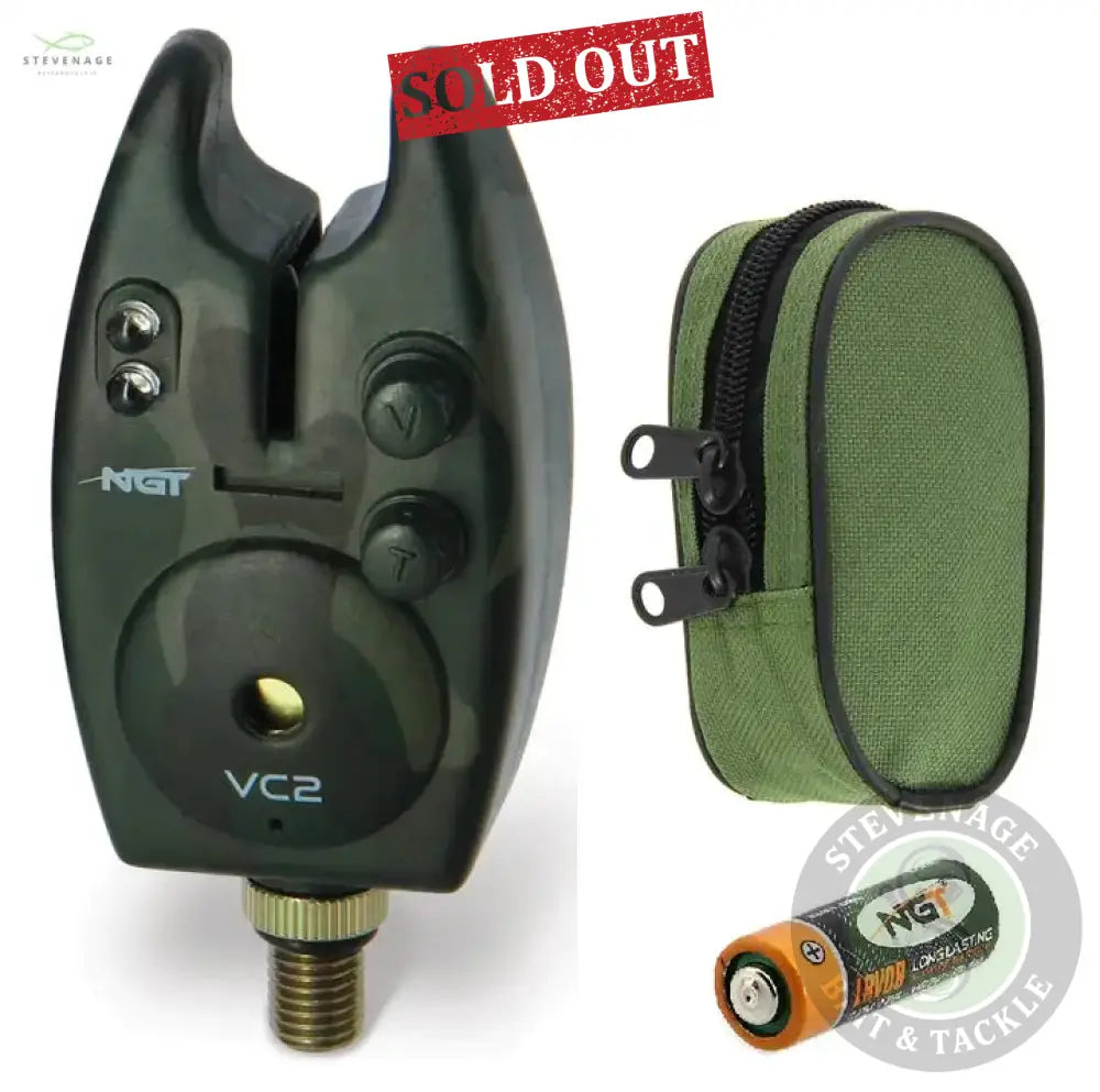 NGT VC2 Bite Alarm with free storage case. NGT