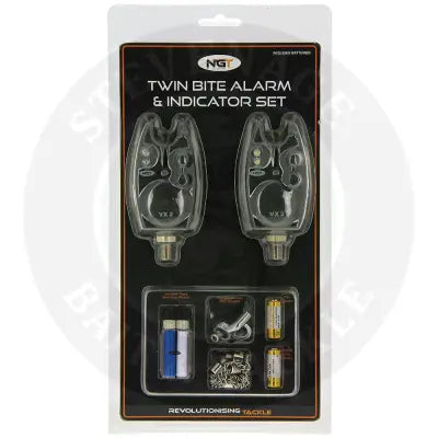 NGT VX2 Set - Twin VX2 Alarm and Indicator Set with Batteries NGT