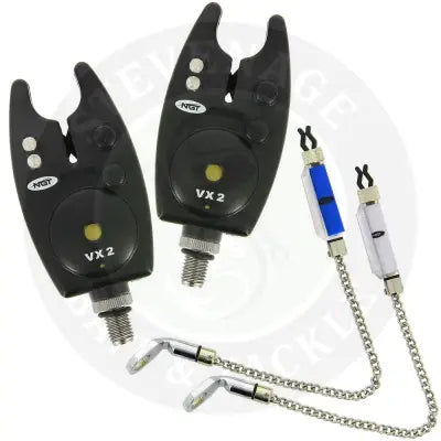 NGT VX2 Set - Twin VX2 Alarm and Indicator Set with Batteries NGT