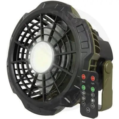 NGT XL Fan - USB Rechargeable Fan with Light and Powerbank NGT