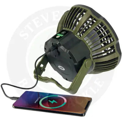 NGT XL Fan - USB Rechargeable Fan with Light and Powerbank NGT